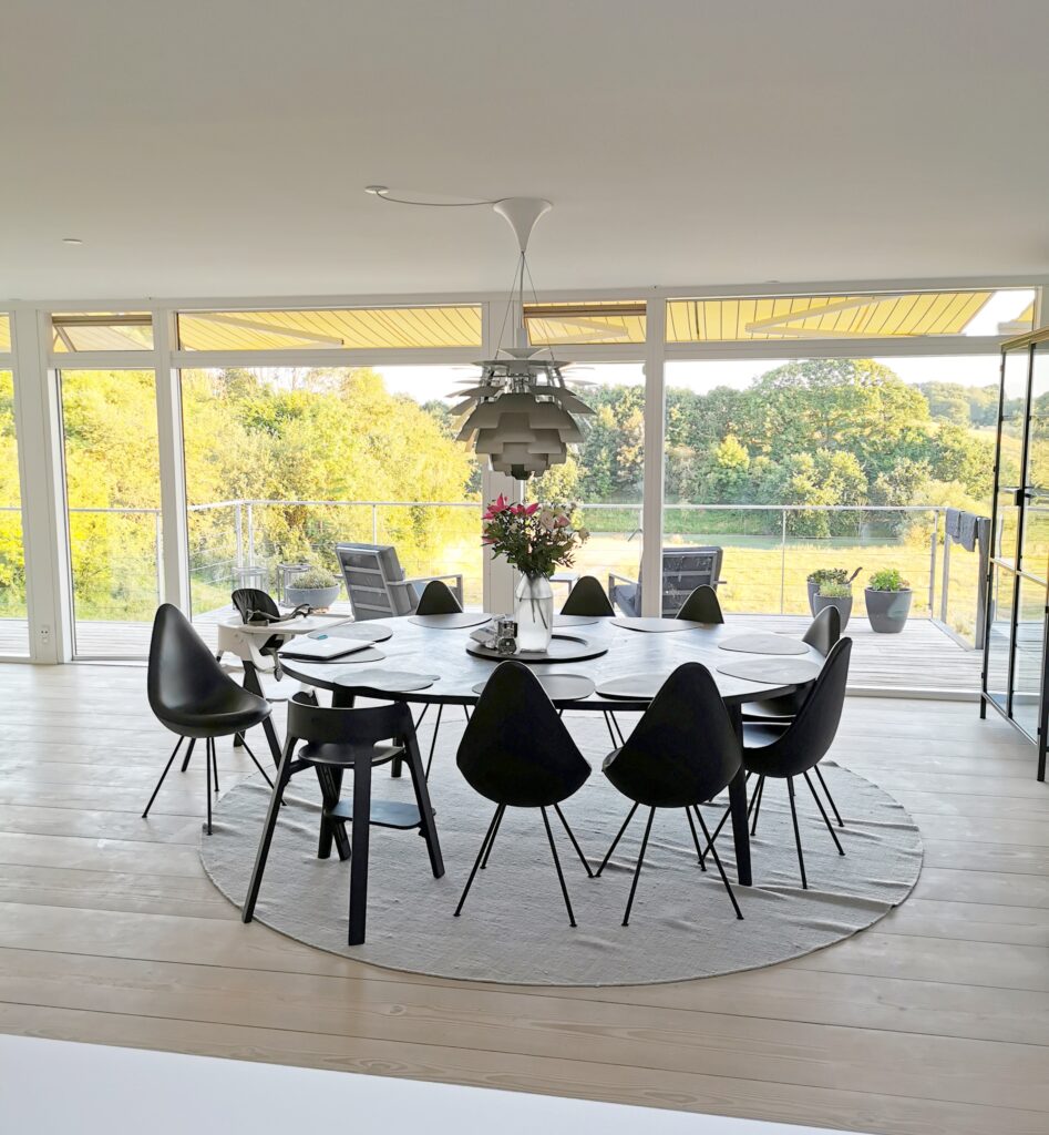 Lampe over spisebord