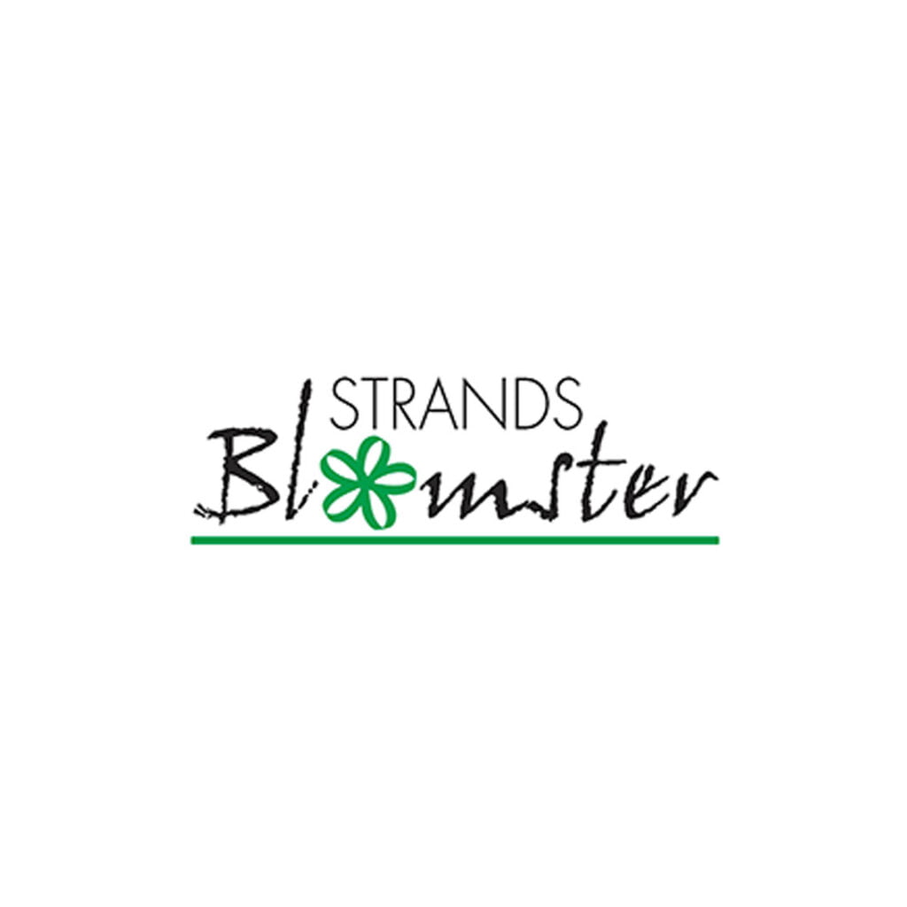 Strands blomster logo din el-ekspert